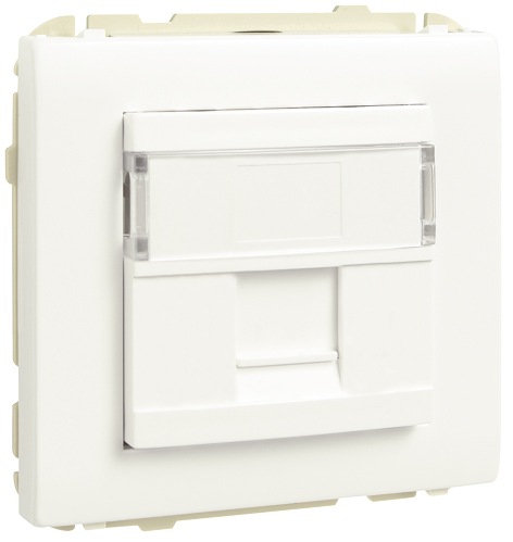 Cover Ring with Single Support for RJ45 Connectors