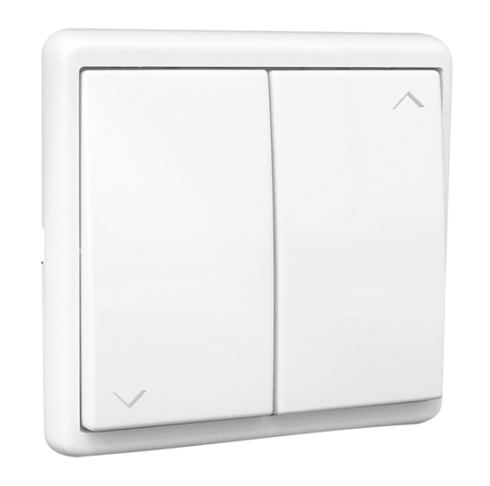 Botão Duplo de Persiana