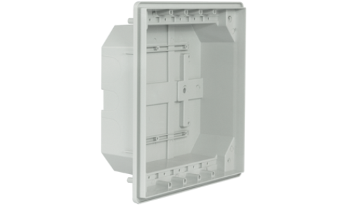 Bac d’encastrement à Faible Profondeur pour tableau - 8 MODULES (1 x 8)