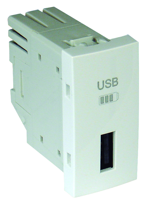 Cargador USB Tipo A - 1 Módulo