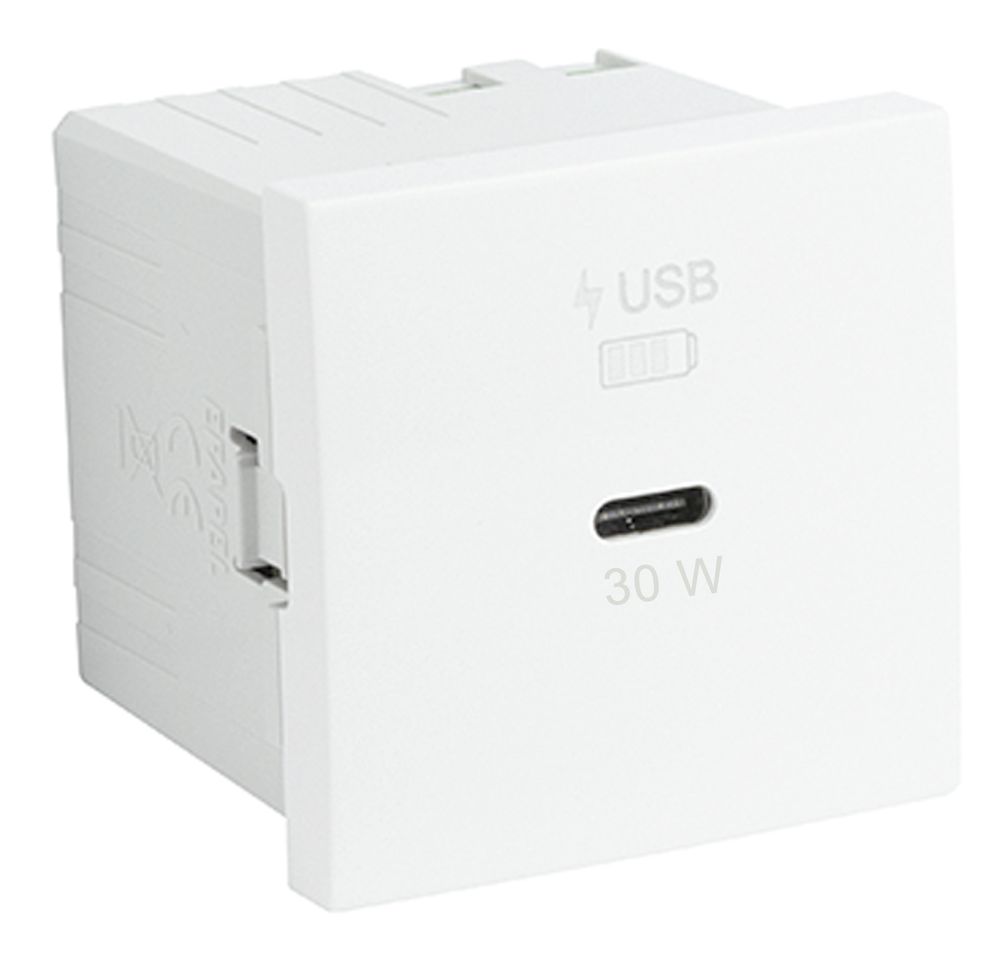 Cargador USB TIPO C Power Delivery 30 W - 2 Módulos
