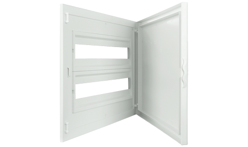 Intérieur et Porte pour Tableau à encastrer - 48 MODULES (2 x 24)