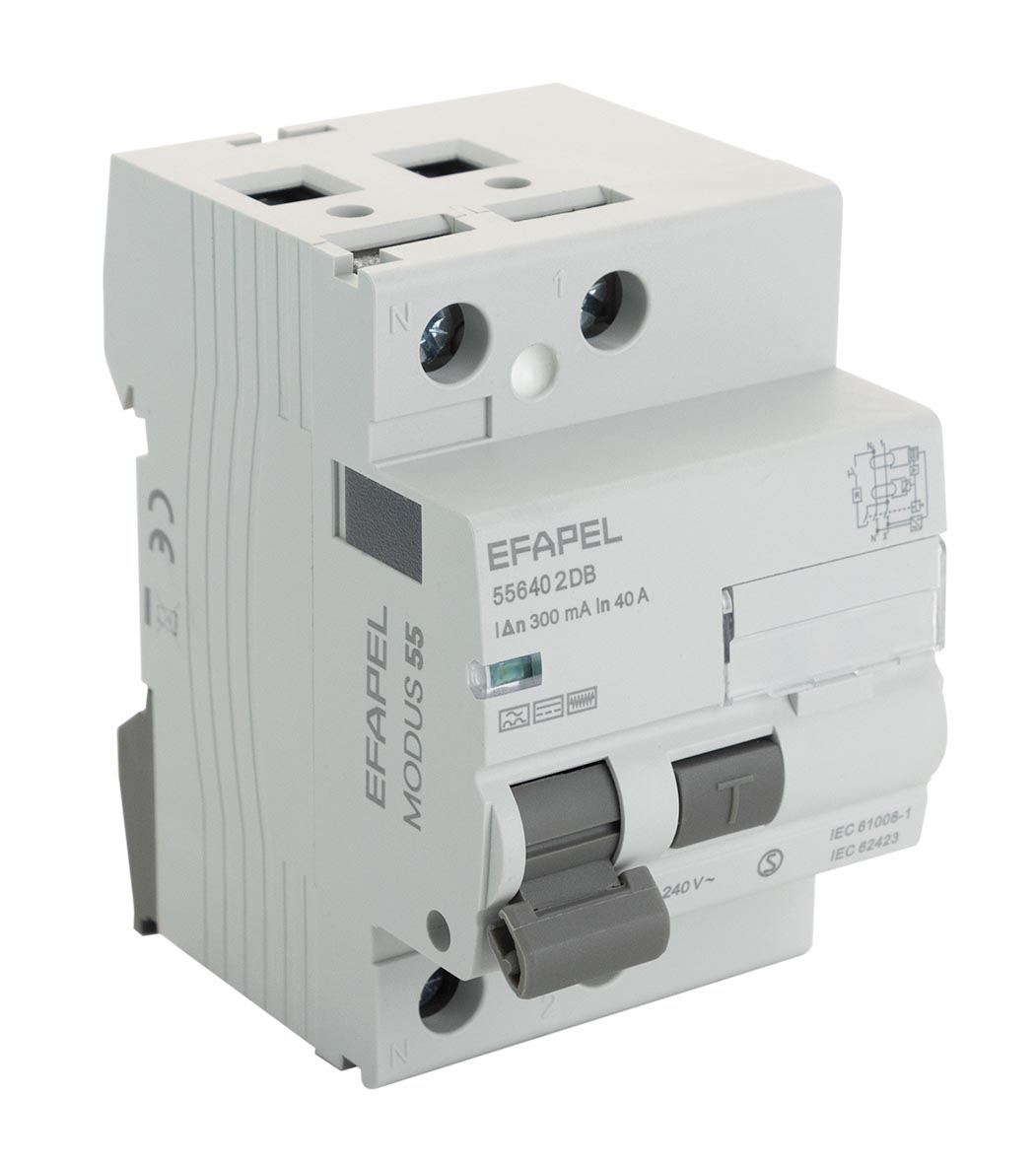 Interruptor Diferencial  2P - 300 mA <strong>(Clase B)