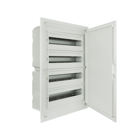 Complete Low Profile Flush Mounting Distribution Panelboard - 80 MODULES (4x20)