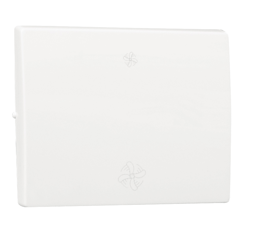 Rocker for switches with big/small fans symbols