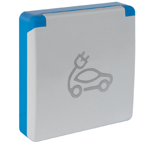 Flush Mount French Socket for EV Charging