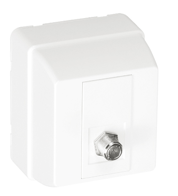 Tomada de Cabo Coaxial Tipo F